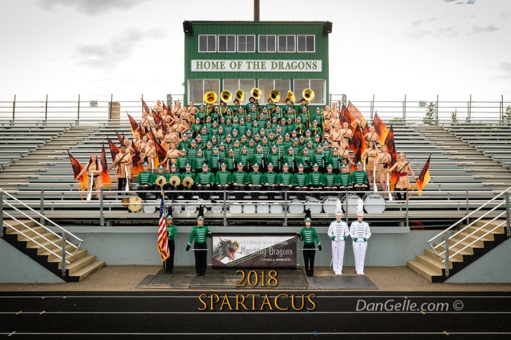 Marching Dragons 2018 "Spartacus"